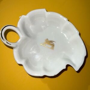 PERUGINA  (candy company) Italian, Porcelain leaf dish